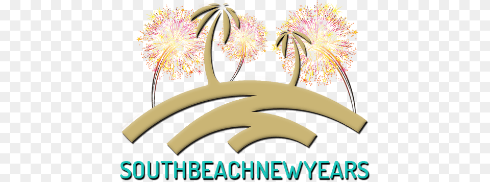 Miami New Years Eve, Art, Fireworks, Graphics, Flower Free Png