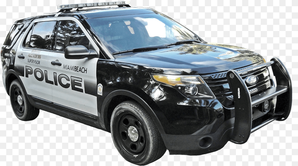 Miami Police Car, Transportation, Vehicle, Machine, Police Car Free Png