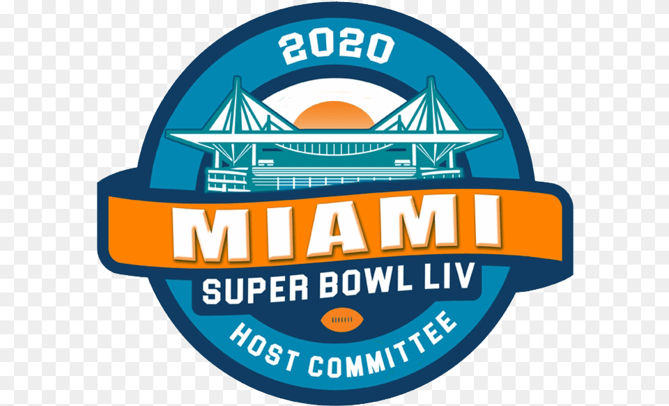 Miami Super Bowl Host Committee, Badge, Logo, Symbol, Architecture Png