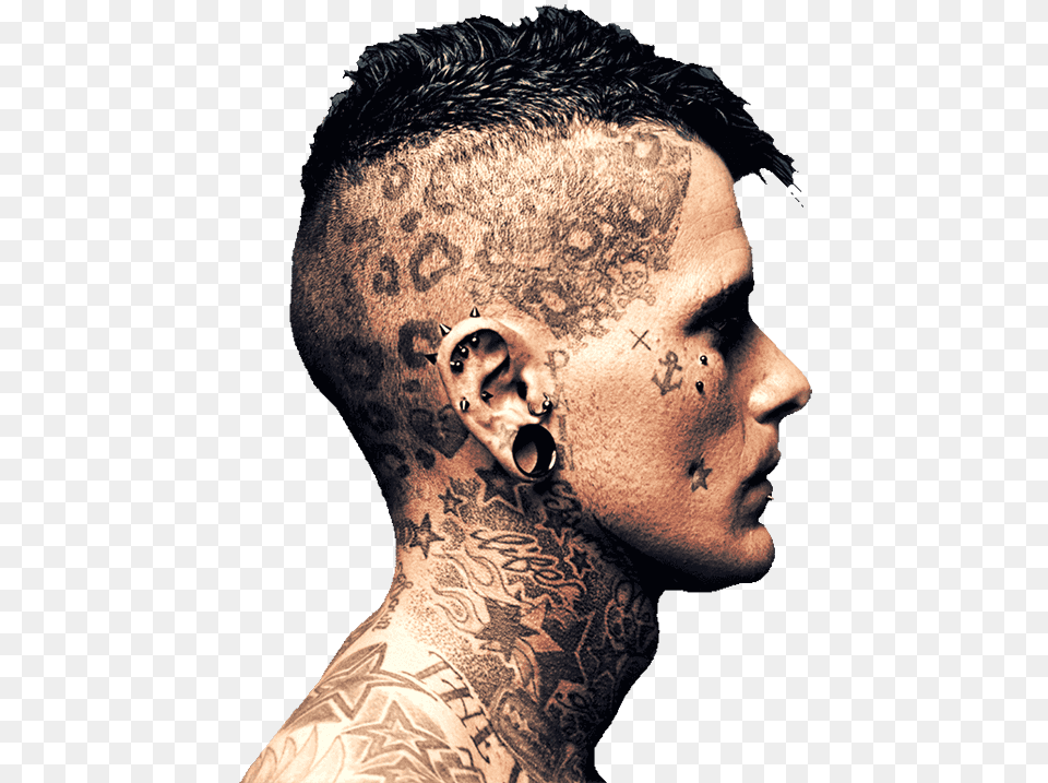 Miami Tattoo Shop Midtown Wynwood Man Body Art, Person, Head, Face, Skin Free Transparent Png