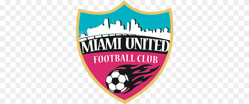 Miami United Fc U2013 National Premier Soccer League Miami United Football Club, Badge, Logo, Symbol, Ball Free Transparent Png