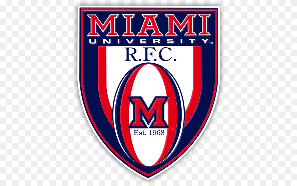 Miami University Rugby Football Club Miami University Of Ohio, Badge, Logo, Symbol, Emblem Free Png