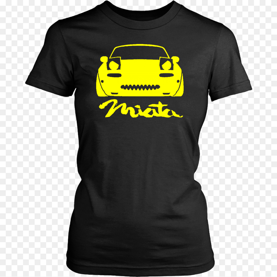 Miata Angry Eyes Lowered Racing Speed Jdm Mazda Mens Miata, Clothing, T-shirt, Shirt, Car Free Png Download