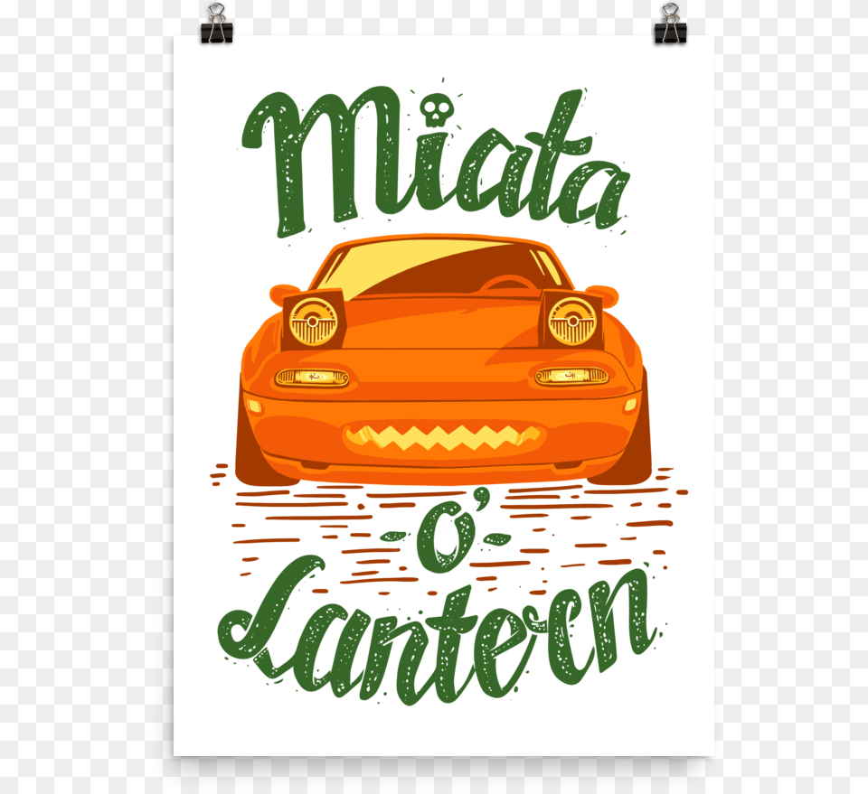 Miata O Lantern Poster Poster, Advertisement, Car, Transportation, Vehicle Png Image