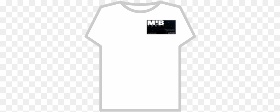 Mib Men In Black Id Card Roblox Big Games T Shirt, Clothing, T-shirt Free Png Download