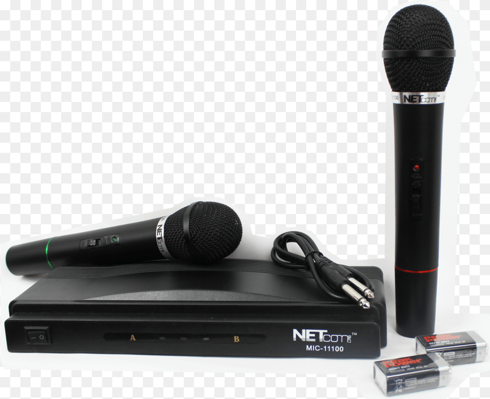 Mic Vhf Dual Wireless Microphone System Kobe Trading Inalambricomicrofono, Electrical Device, Electronics Png