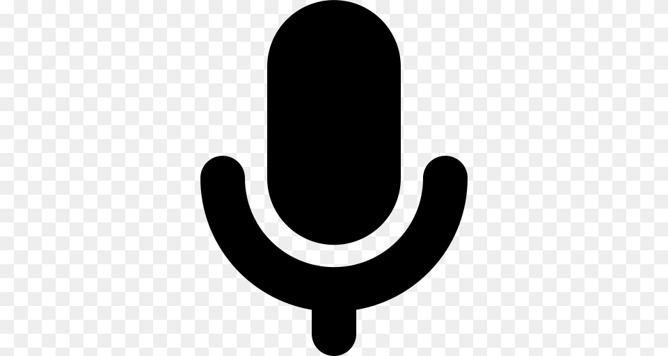 Mic Icon Mic Microphone Icon With And Vector Format For, Gray Free Transparent Png