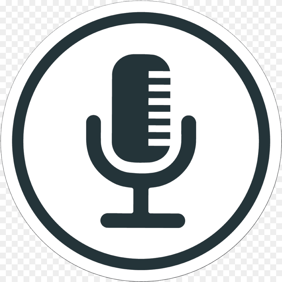 Mic Icon Transparent, Electrical Device, Microphone, Symbol Free Png Download