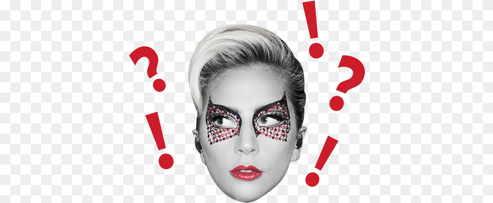 Mic Lady Gaga Emojis, Face, Head, Person, Photography Free Png