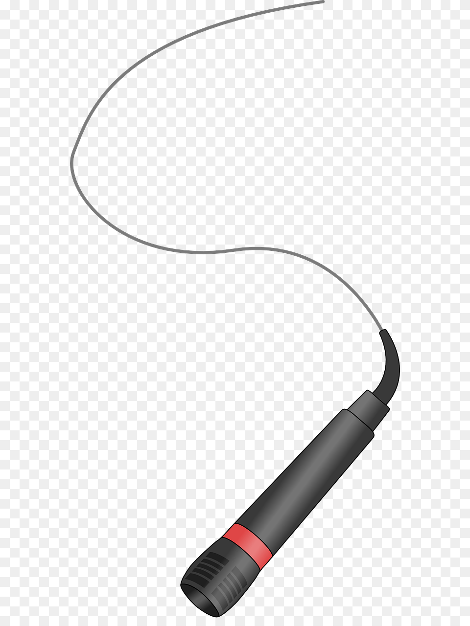 Mic On Cord, Electrical Device, Microphone, Light Free Png
