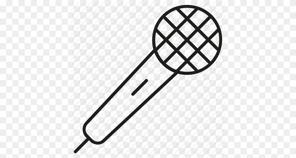 Mic Record Recording Scribble Voice Icon Icon, Racket, Gate, Sport, Tennis Free Png Download