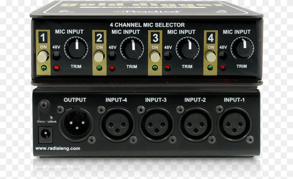 Mic Selector 1 Input 4 Output, Amplifier, Electronics Free Png