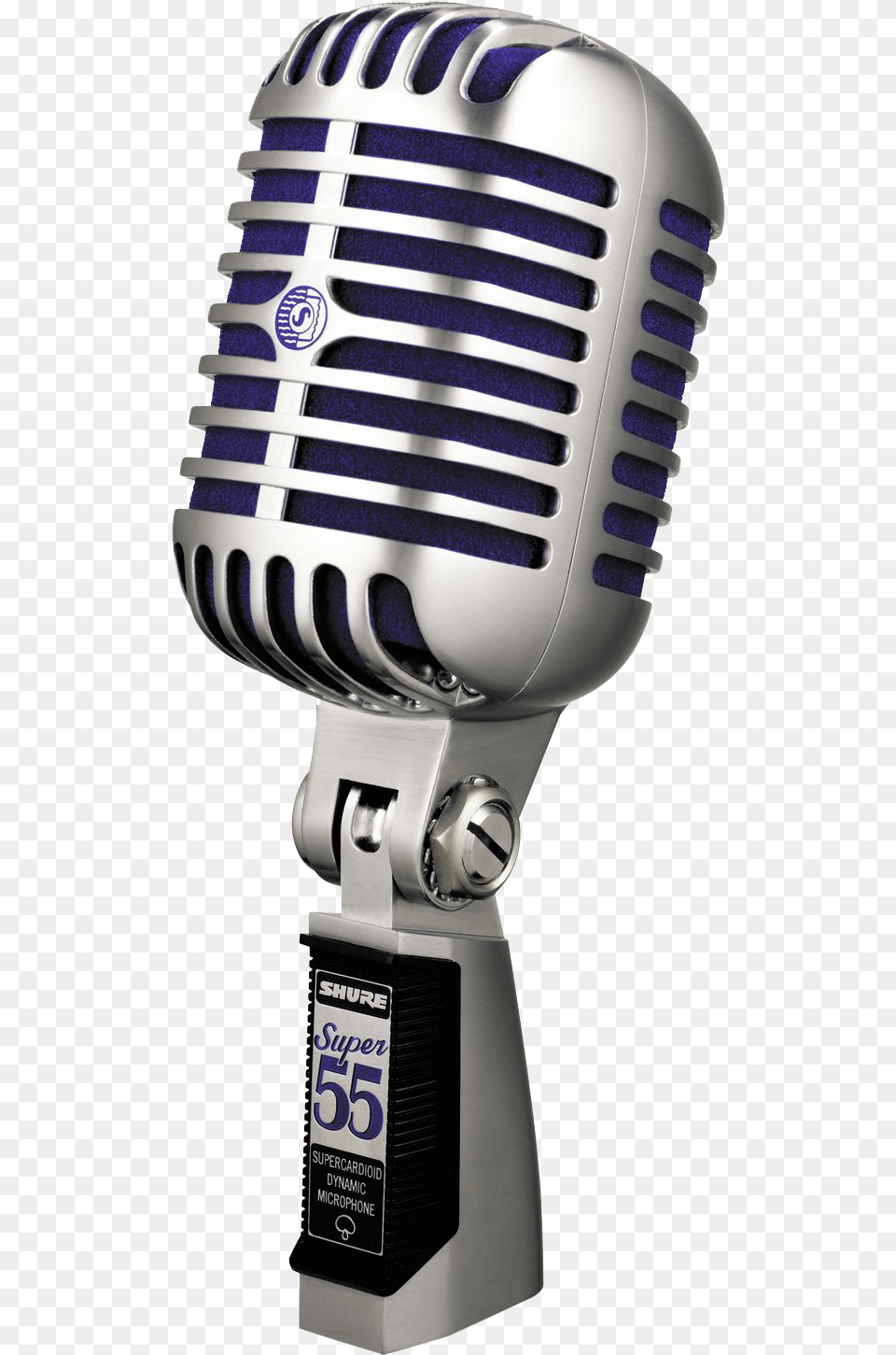Mic Shure 55 Super, Electrical Device, Microphone, Person Png Image
