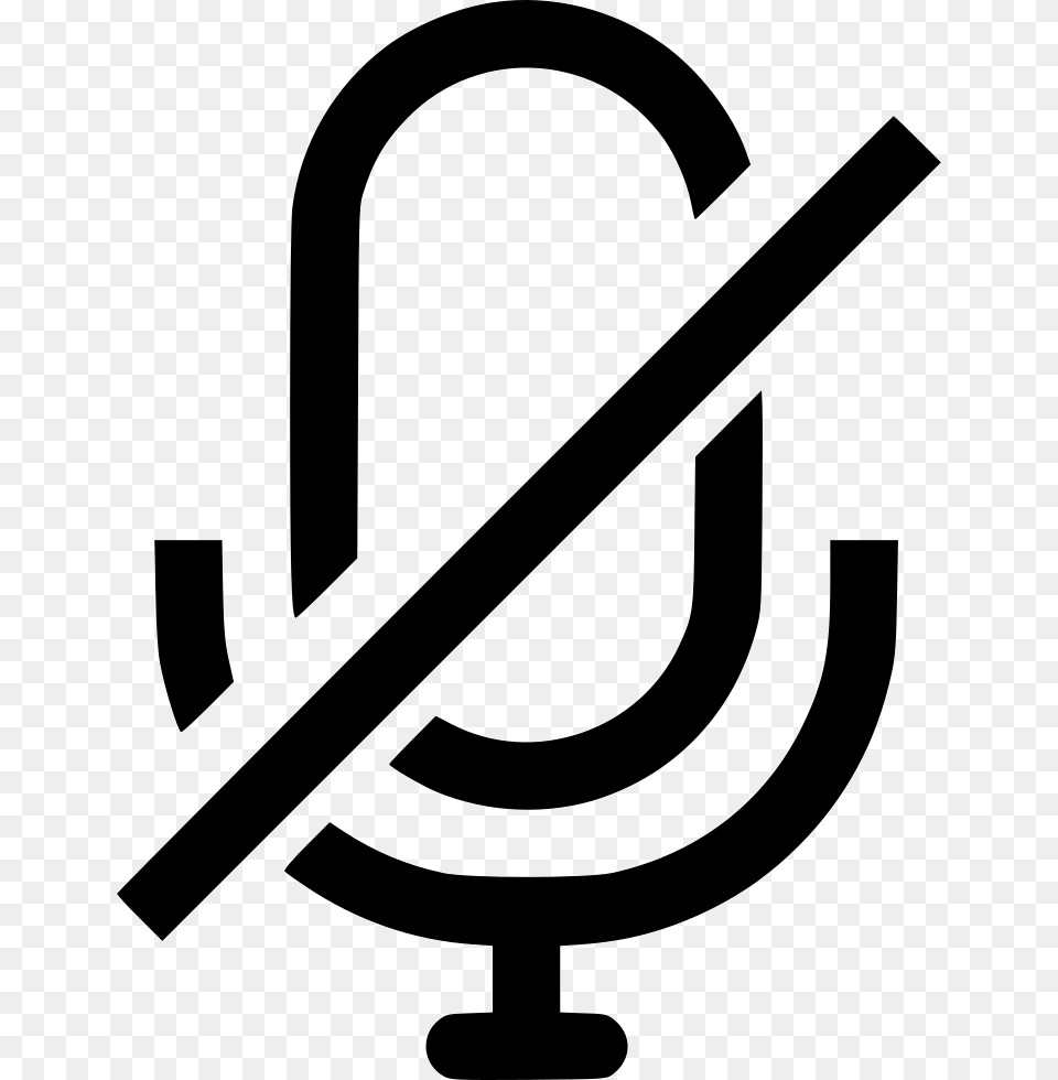 Mic Silent Mute Micro Off, Symbol, Smoke Pipe Png