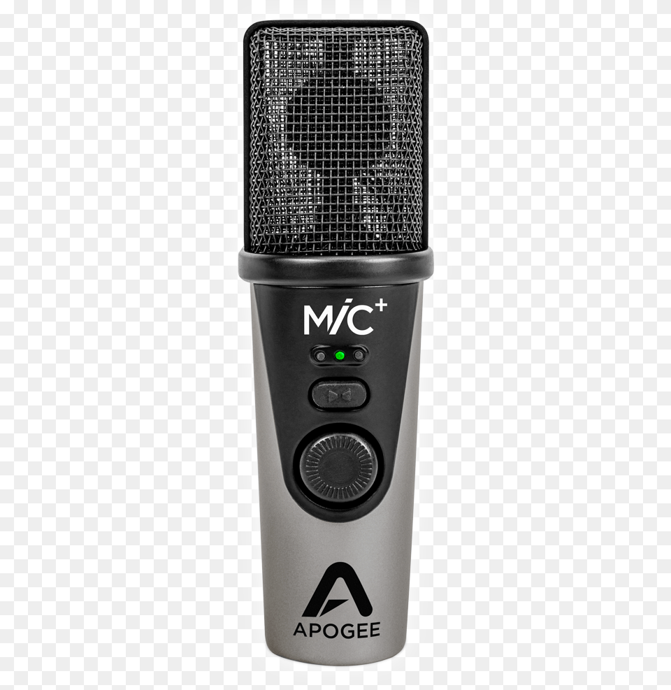 Mic Studio Quality Usb Condenser Microphone Apogee Apogee Mic Plus, Electrical Device, Bottle, Shaker Free Transparent Png