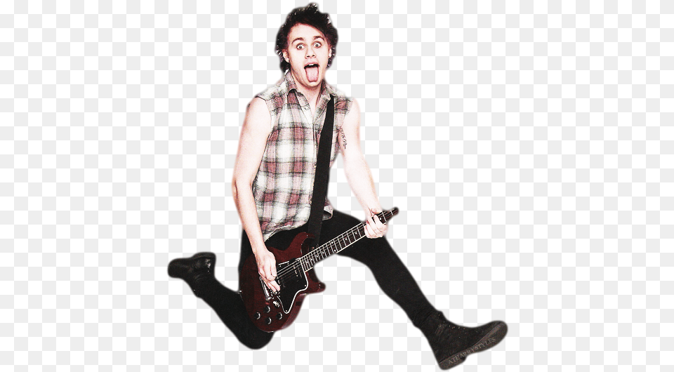 Michael 5 Seconds Of Summer Guitarist, Guitar, Musical Instrument, Boy, Male Free Png