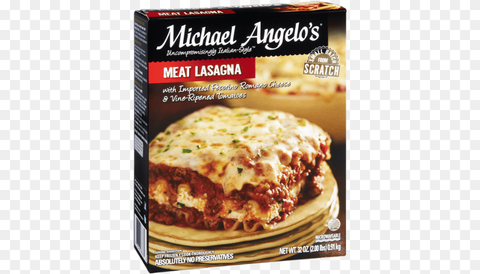 Michael Angelo Lasagna Meat Sauce, Food, Pasta, Pizza Png