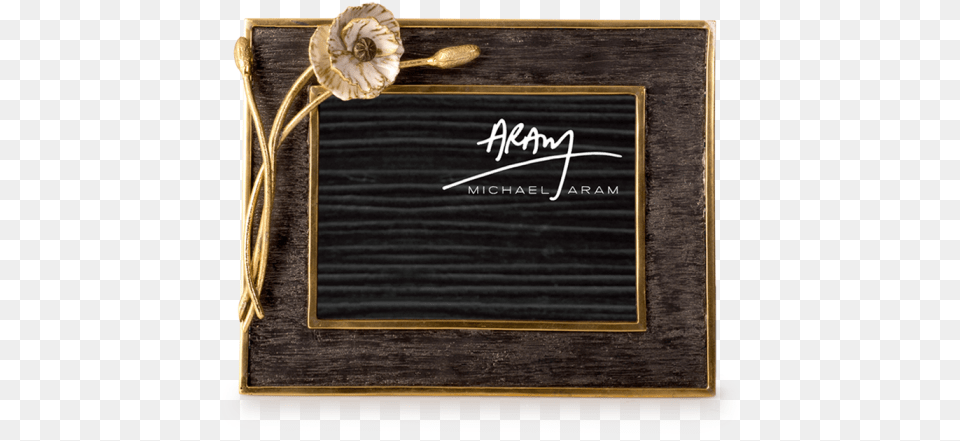 Michael Aram Anemone Frame, Blackboard, Wood Free Png