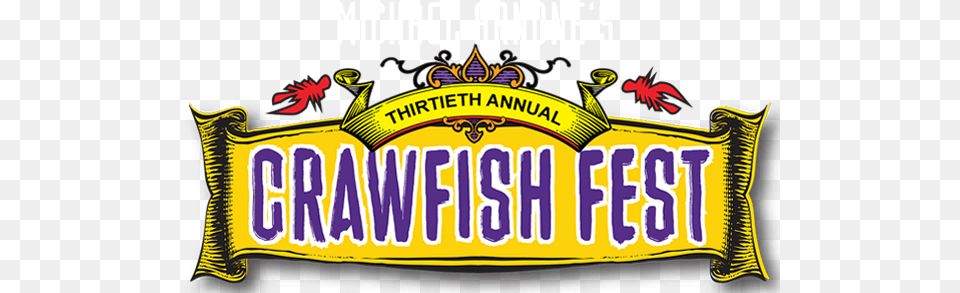 Michael Arnones Crawfish Fest In Augusta Nj, Banner, Text Free Transparent Png