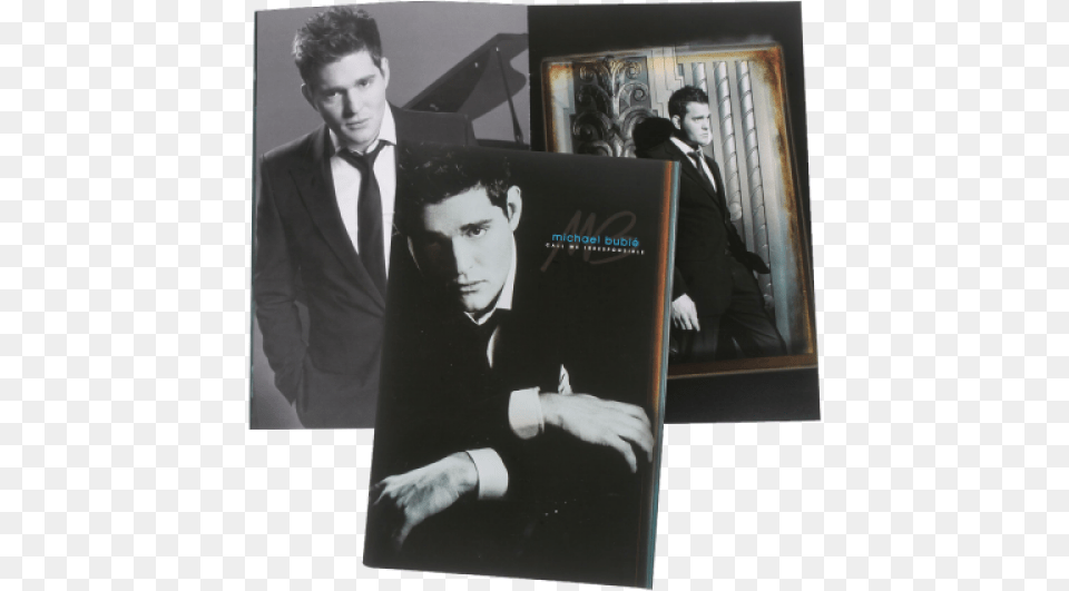 Michael Buble 2007 Tour Book N A Michael Buble Call Me Irresponsible, Clothing, Formal Wear, Suit, Photography Free Png Download