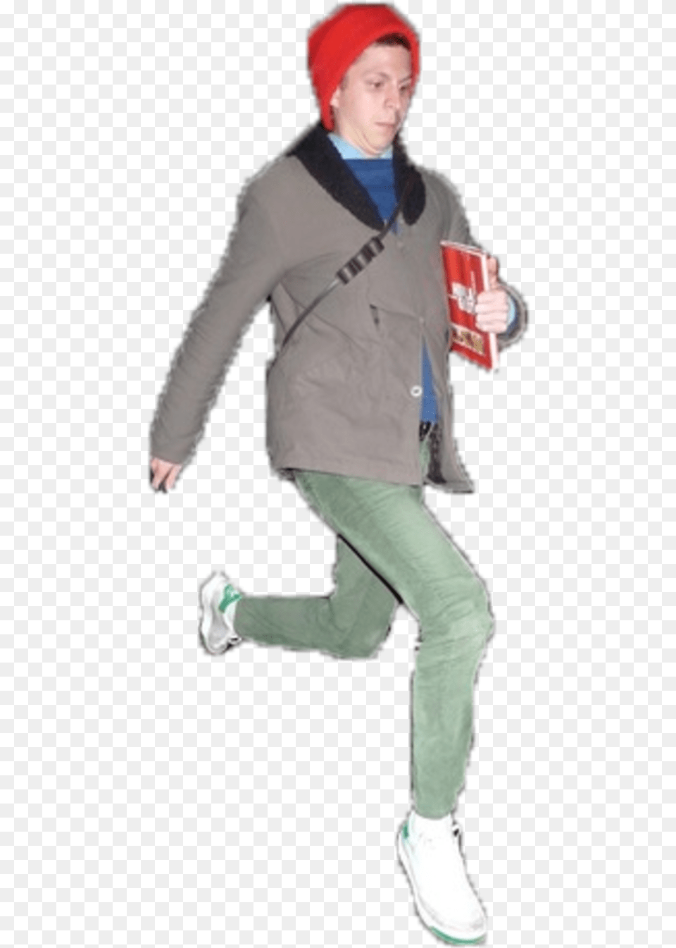 Michael Cera Cut Out Download, Hat, Cap, Clothing, Coat Png Image