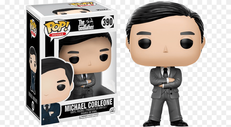 Michael Corleone Grey Suit Pop Vinyl Figure Funko Pop Stiles Stilinski, Adult, Person, Woman, Female Free Png