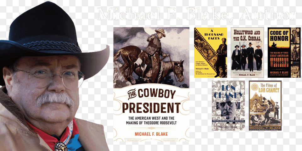 Michael F Blake Author Cowboy President, Poster, Hat, Clothing, Advertisement Free Png