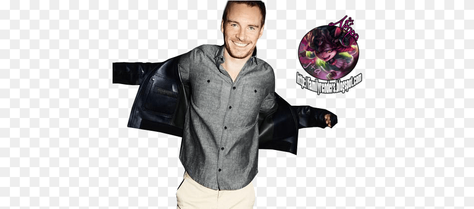 Michael Fassbender By Ainoa Gentleman, Jacket, Clothing, Coat, Person Free Png