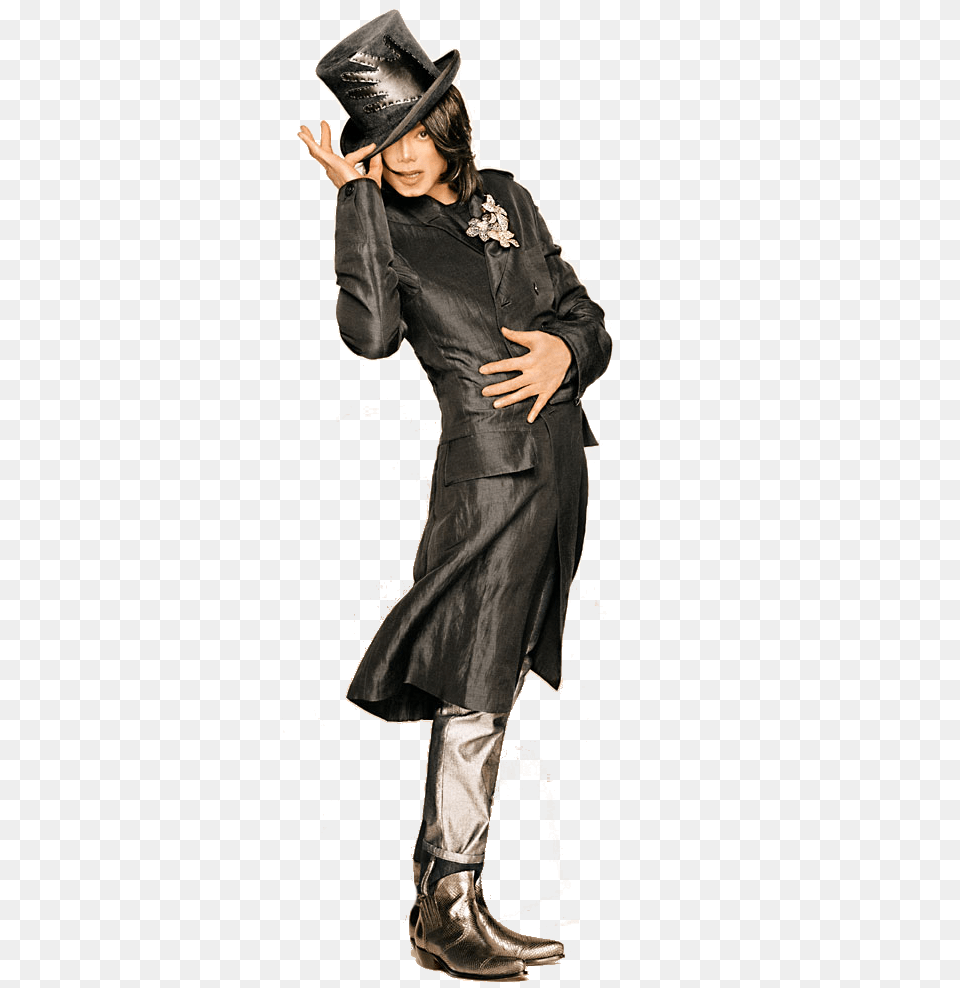 Michael Jackson, Clothing, Coat, Hat, Adult Free Png Download