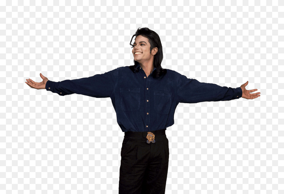 Michael Jackson, Long Sleeve, Head, Hand, Finger Png