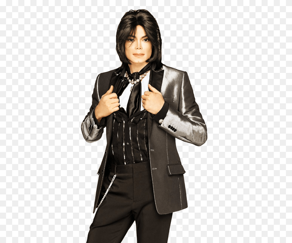Michael Jackson, Accessories, Tie, Suit, Jacket Free Transparent Png