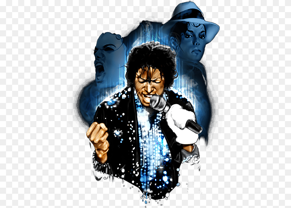 Michael Jackson Digital Art, Adult, Person, Man, Male Png Image