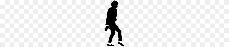 Michael Jackson Icons Noun Project, Gray Free Png Download