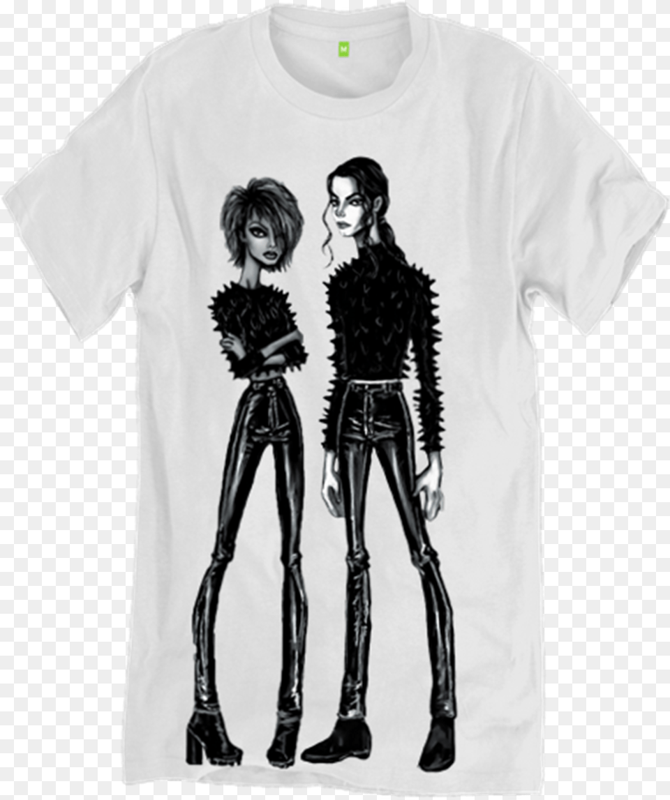 Michael Jackson Janet Jackson T Shirt, Clothing, T-shirt, Adult, Female Png Image