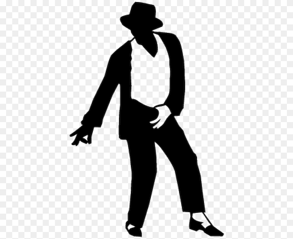 Michael Jackson Silhouette, Clothing, Formal Wear, Hat, Suit Free Transparent Png