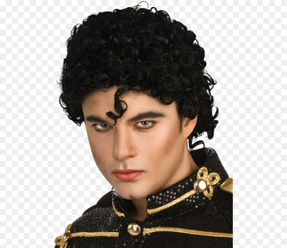 Michael Jackson Wig, Hair, Person, Black Hair, Woman Png