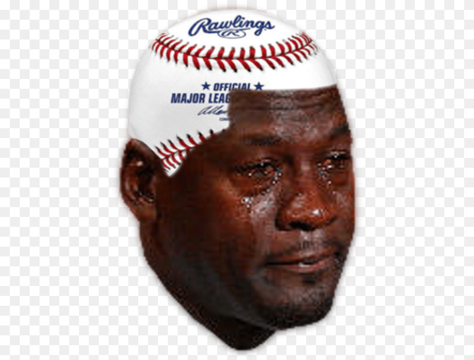 Michael Jordan Baseball Meme, Ball, Sport, Hat, Clothing Png Image