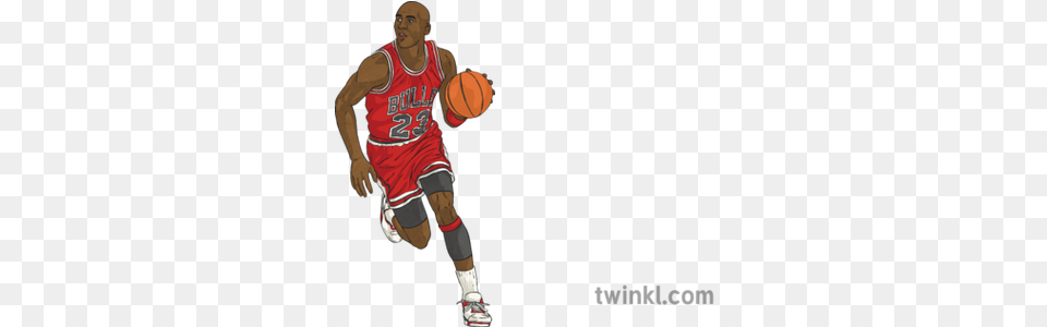 Michael Jordan Basketball Person Chicago Bulls Sport Ks2 Michael Jordan Para Colorear, Boy, Male, Teen, Playing Basketball Png Image