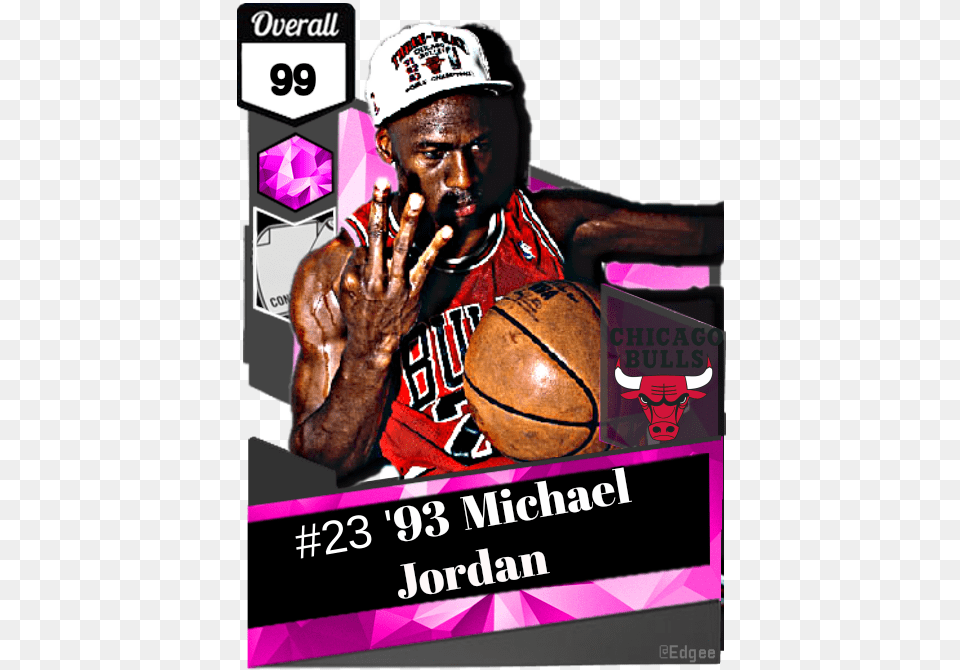Michael Jordan Basketball Star Art 32x24 Poster Decor, Sport, Advertisement, Ball, Basketball (ball) Free Png