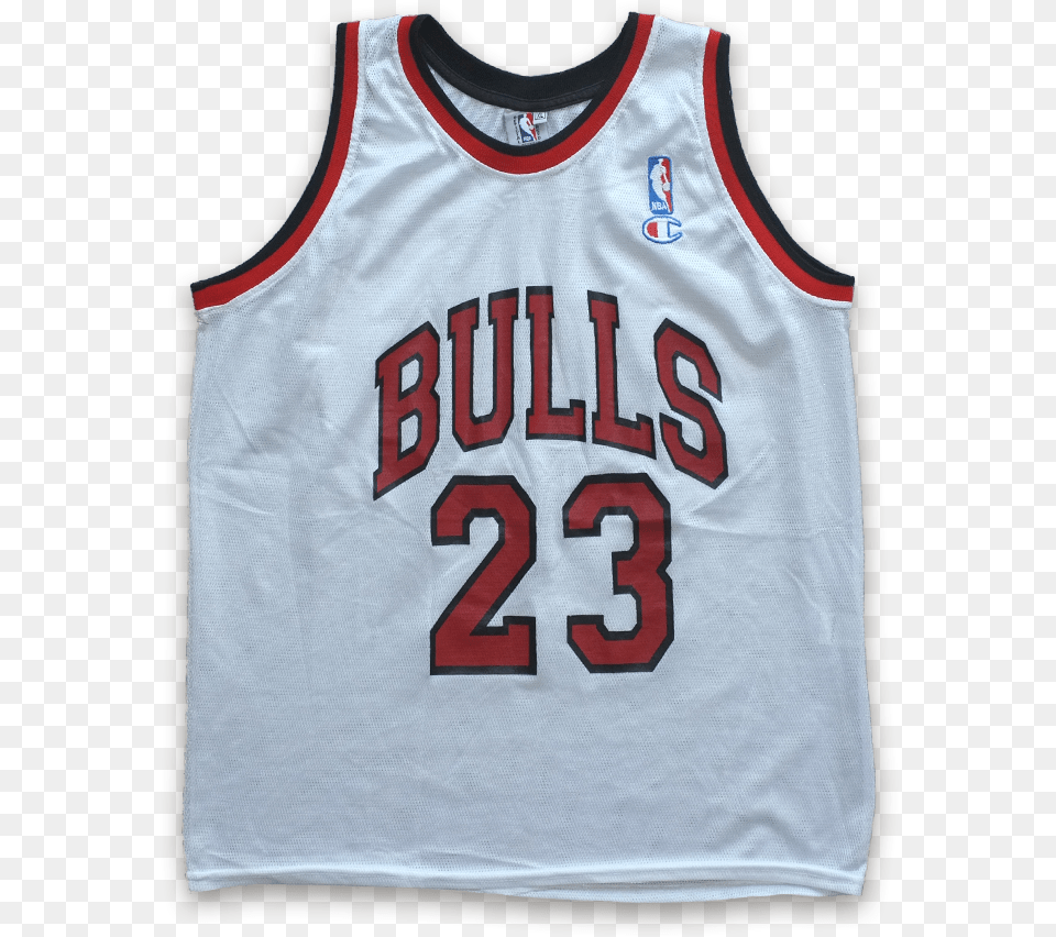 Michael Jordan Champion Jersey Large Number, Clothing, Shirt, T-shirt Free Png