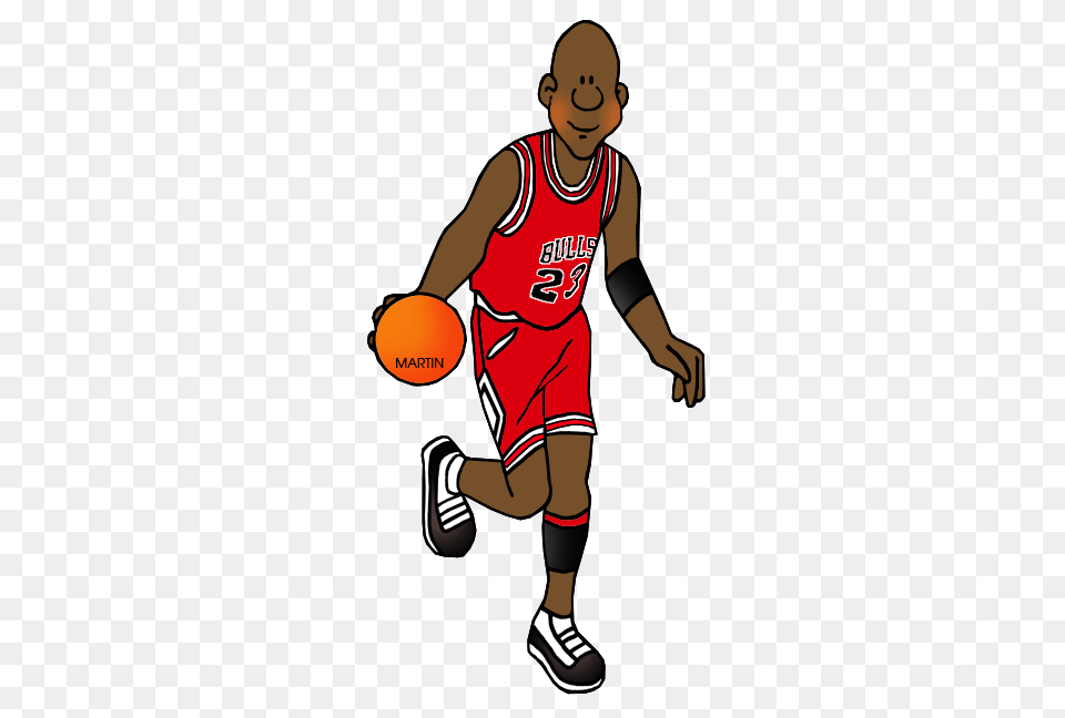 Michael Jordan Clipart, Person, Clothing, Shorts, Face Png Image