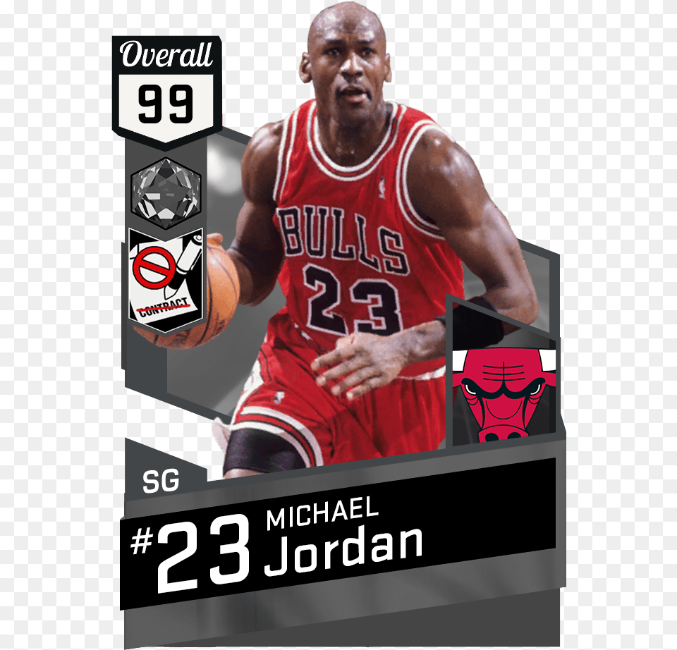 Michael Jordan Myteam, Adult, Male, Man, Person Free Png Download