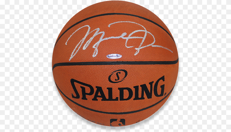 Michael Jordan Signed Spalding Basketball Spalding, Ball, Basketball (ball), Sport Free Png Download