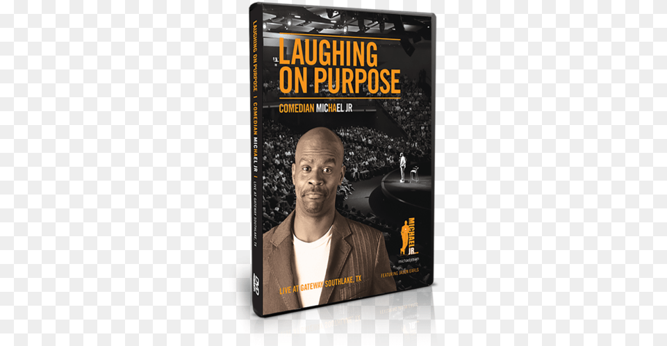 Michael Jr Laughing On Purpose, Advertisement, Poster, Adult, Male Free Transparent Png