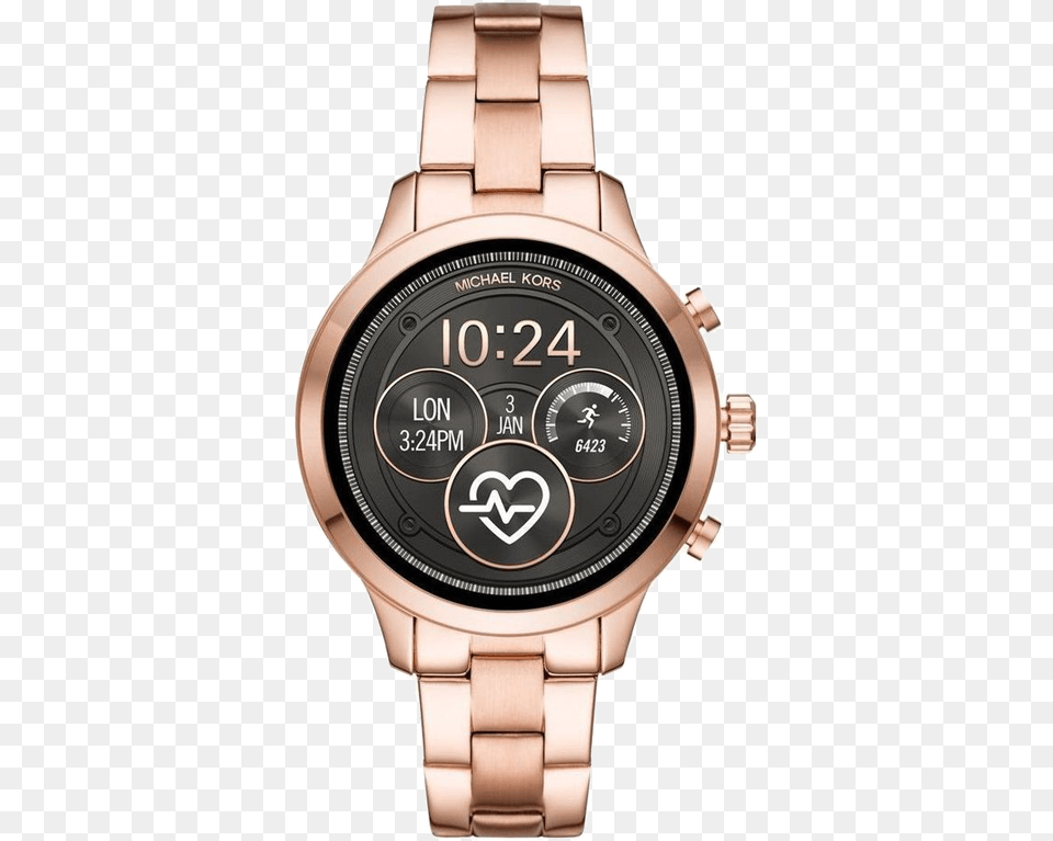 Michael Kors Smartwatch Rose Gold, Arm, Body Part, Person, Wristwatch Free Transparent Png