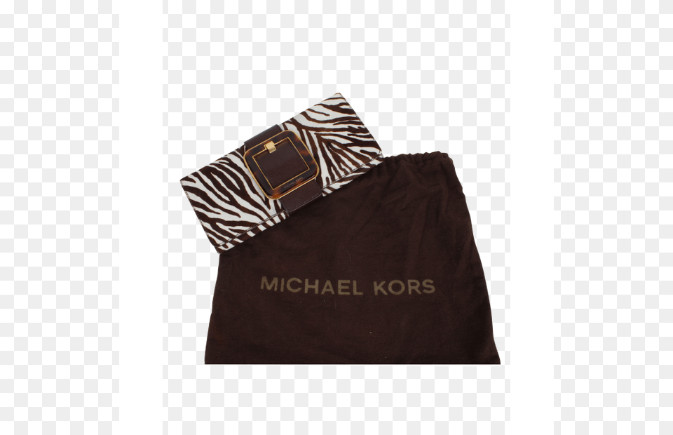 Michael Kors Zebra Clutch 4 Thumbnail Leather, Accessories, Home Decor, Bag, Handbag Png