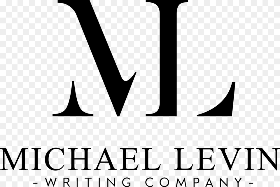 Michael Levin No Background Calligraphy, Gray Png Image