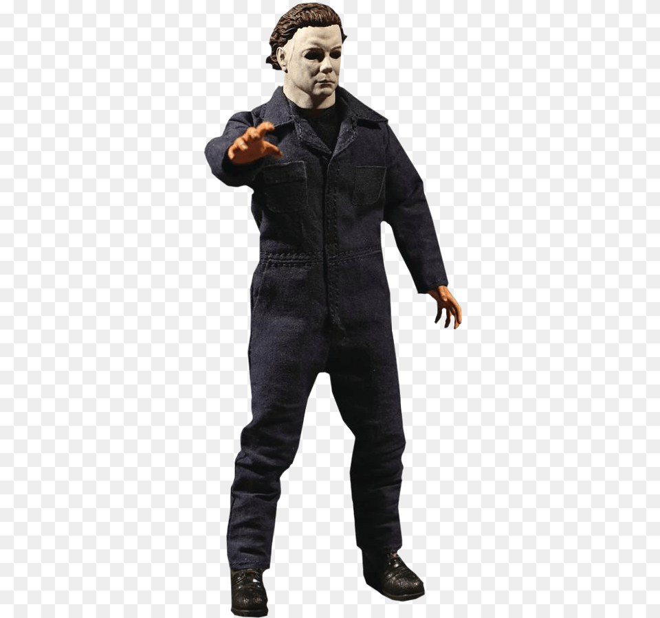 Michael Myers Action Figure Mezco One 12 Halloween, Adult, Person, Man, Male Free Png