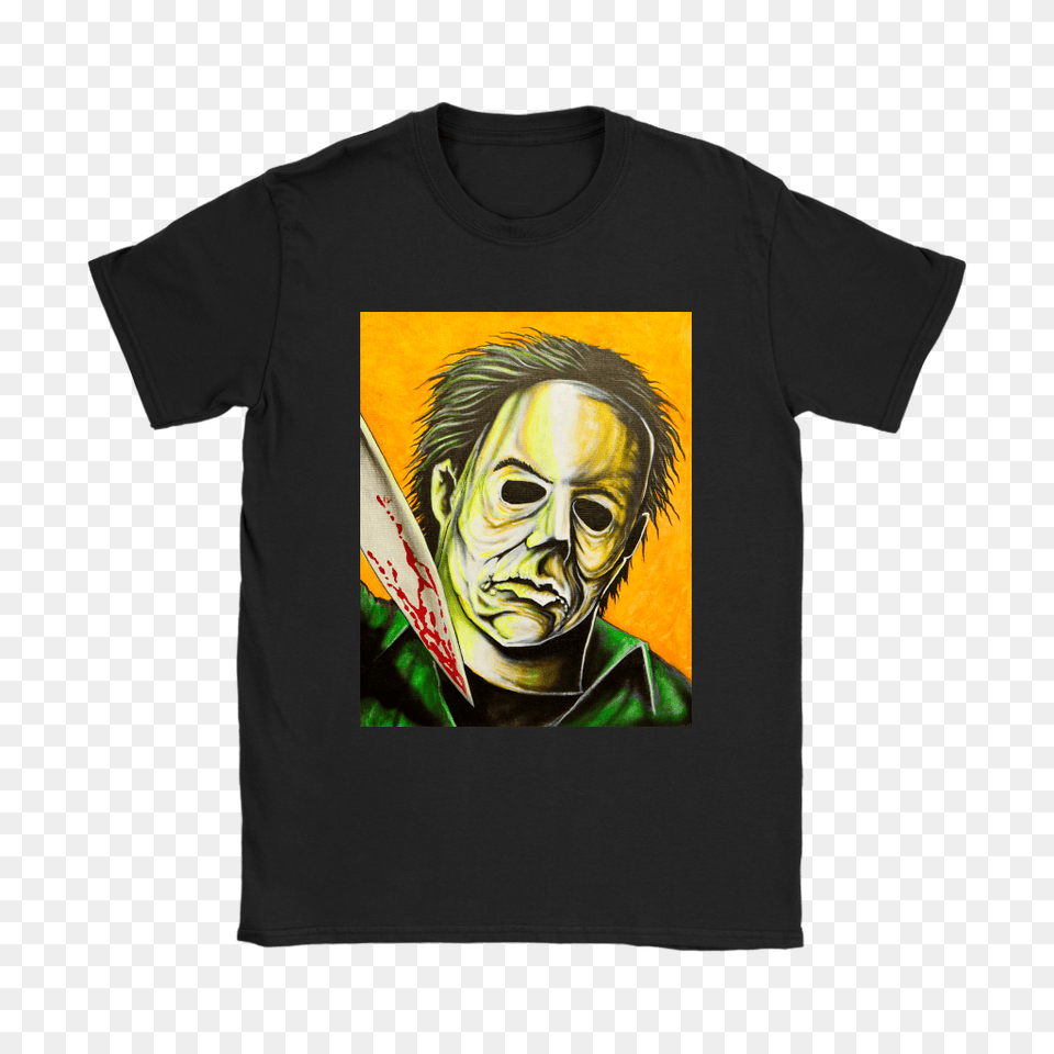 Michael Myers From Halloween Original Design, Clothing, T-shirt, Adult, Male Free Png