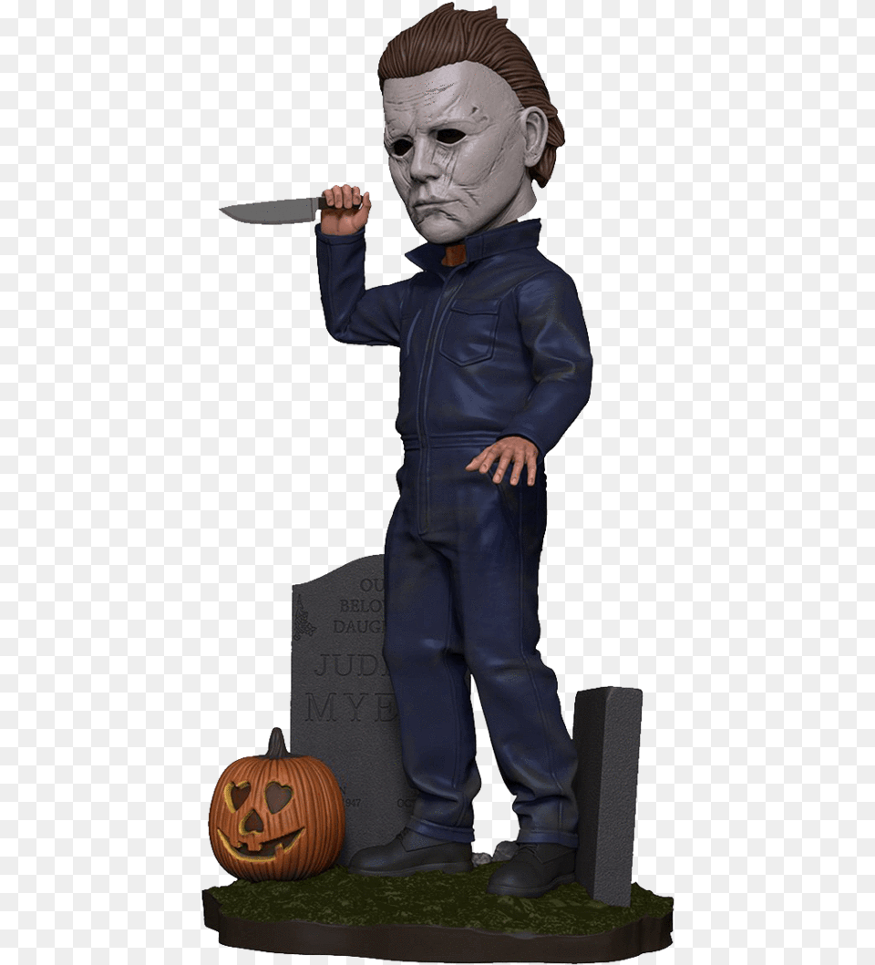 Michael Myers Head Knocker, Baby, Person, Face, Food Free Png